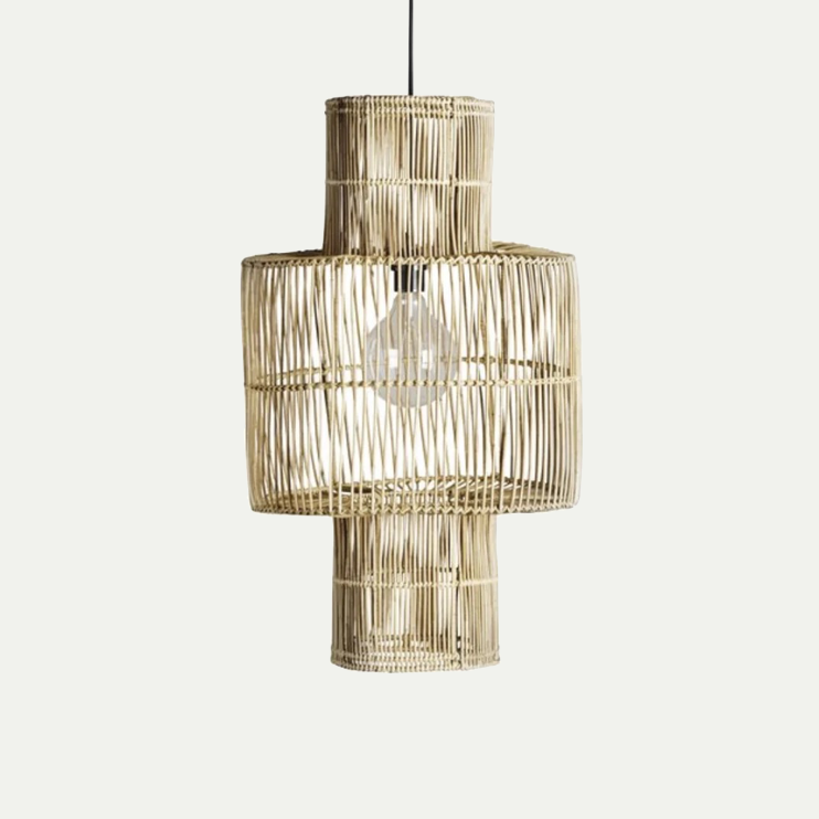 RATTAN LAMP SHADE