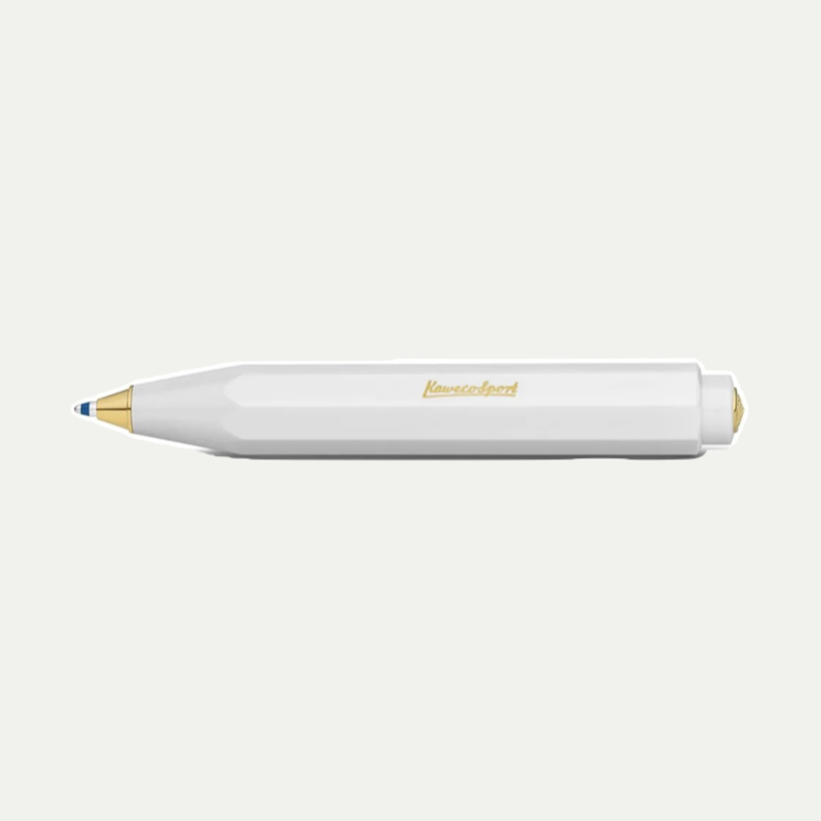 CLASSIC SPORT BALL PEN | WHITE