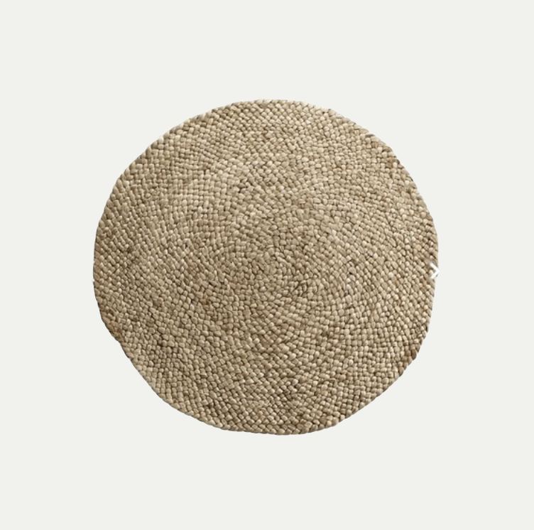 JUTE CARPET | ROUND