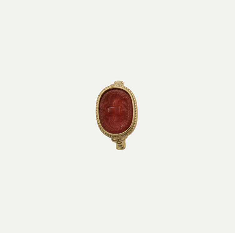RING ZANA AMULET | CORNALINE