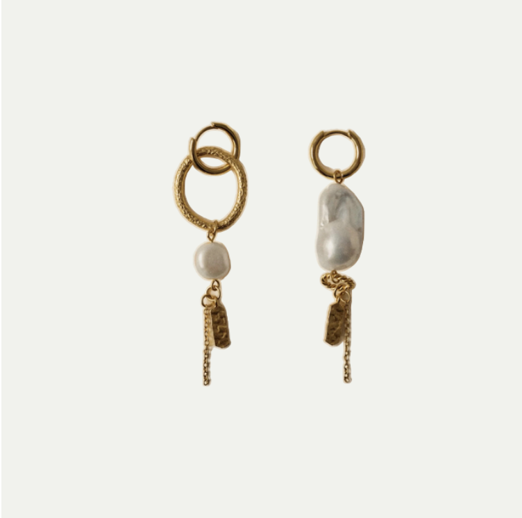 EARRINGS TOTI PEARL