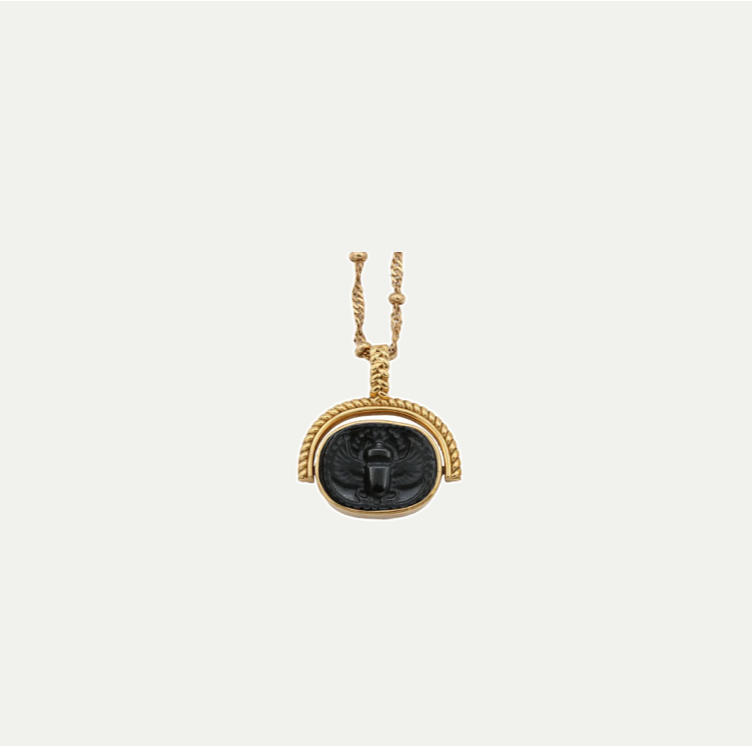 NECKLACE ZANA PIVOT | ONYX