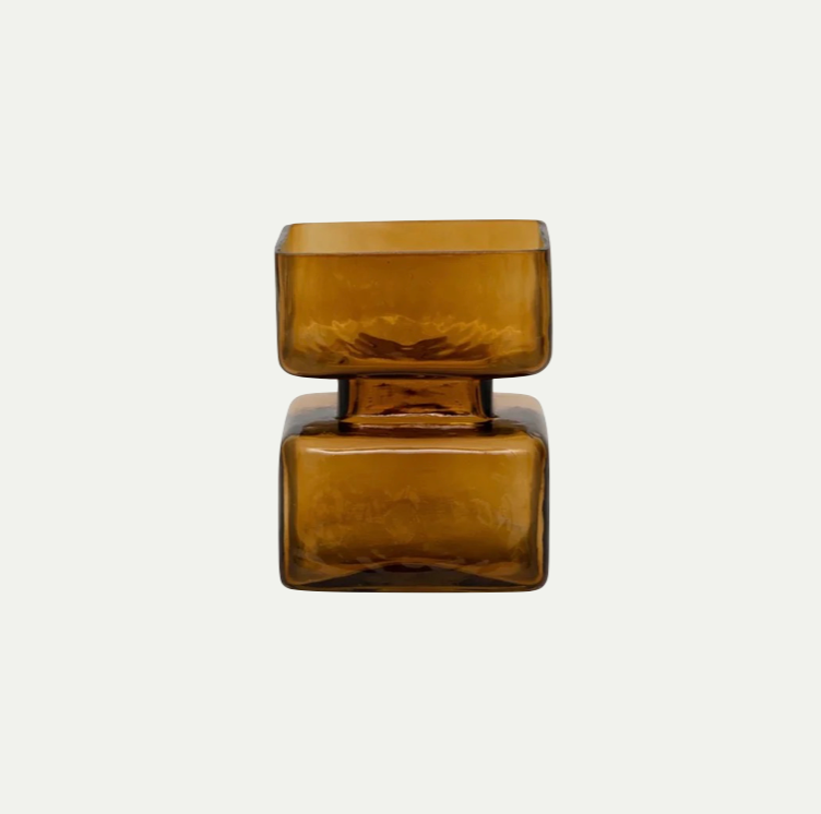 CANDLE HOLDER CAMO WOOD TRUSH