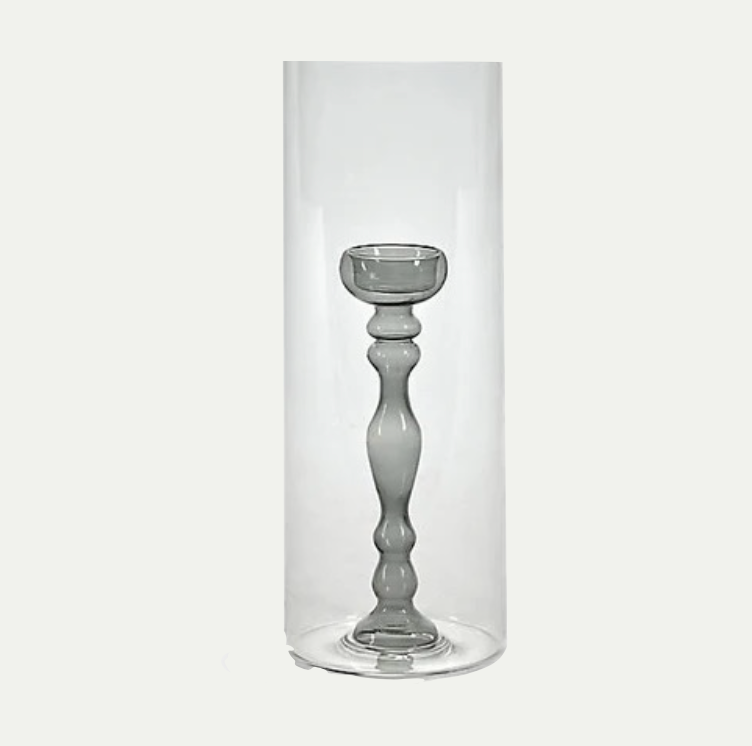 VASE M TRANSPARENT HURRICANES