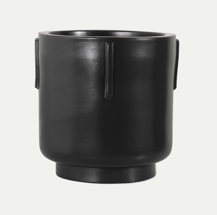 FOOTED POT EARTHENWARE