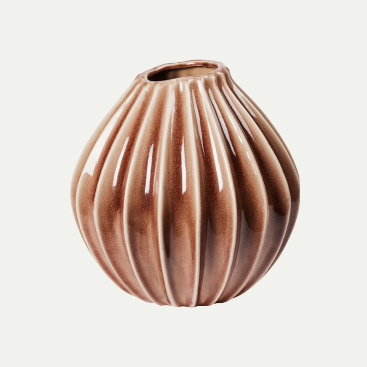 WIDE VASE L | FAWN