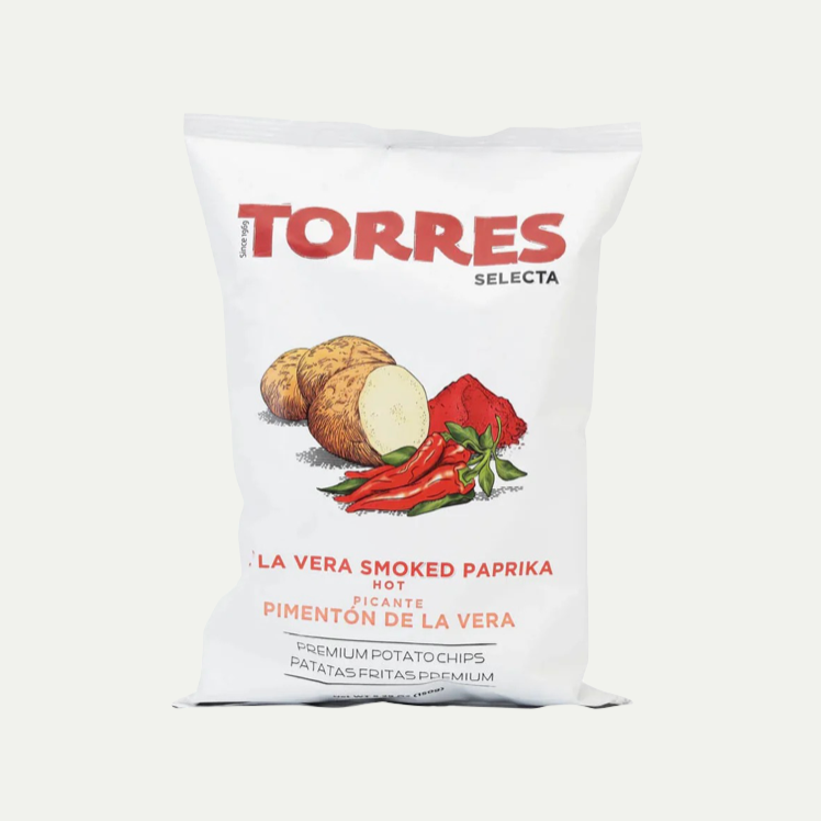 TORRES POTATO CHIPS SMOKED PAPRICA