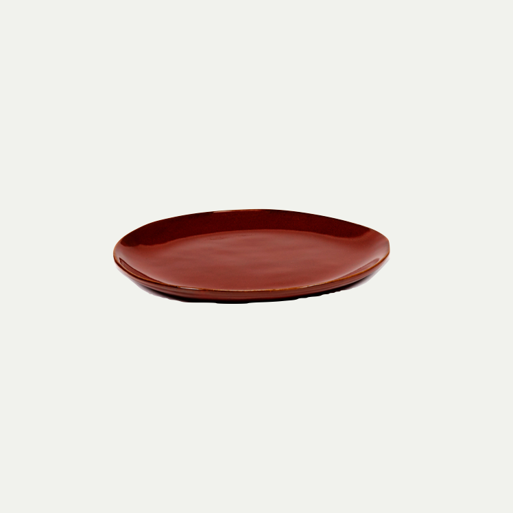 PLATE S VENETIAN RED LA MÈRE