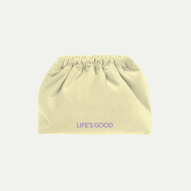 VELVET CLUTCH BAG - LIFE'S GOOD