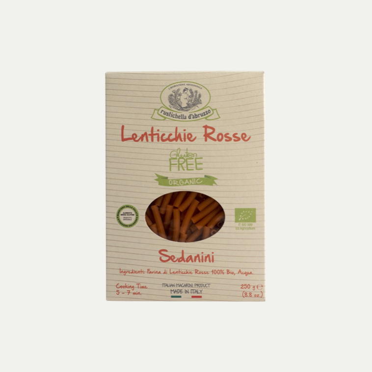 SEDANINI OF ORGANIC RED LENTILS | GLUTEN FREE