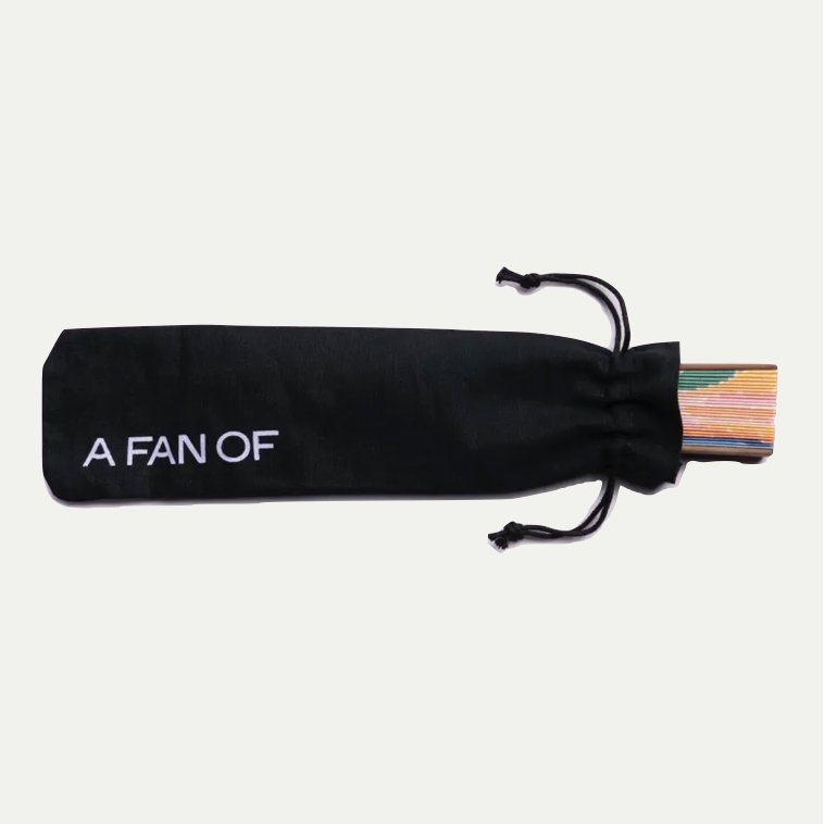 FAN COTTON POUCH