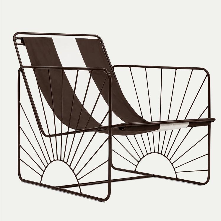 ELDORADO STRIPED ARMCHAIR - Available 20/08