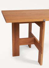 FARMHOUSE TRESTLE TABLE – OAK - to Order