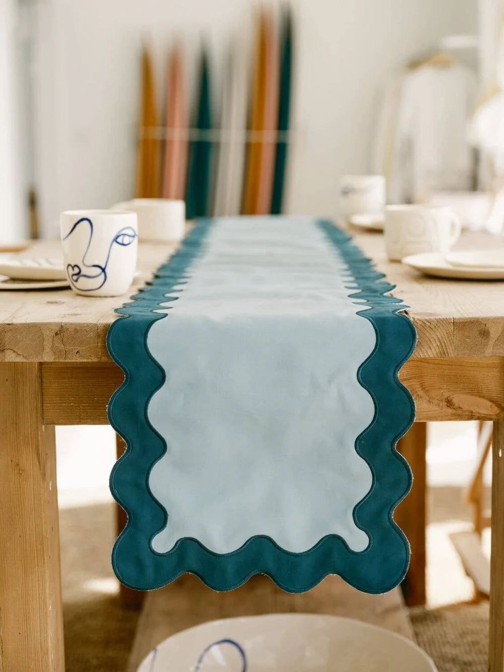 THE TABLE RUNNER - RIVIE GREEN