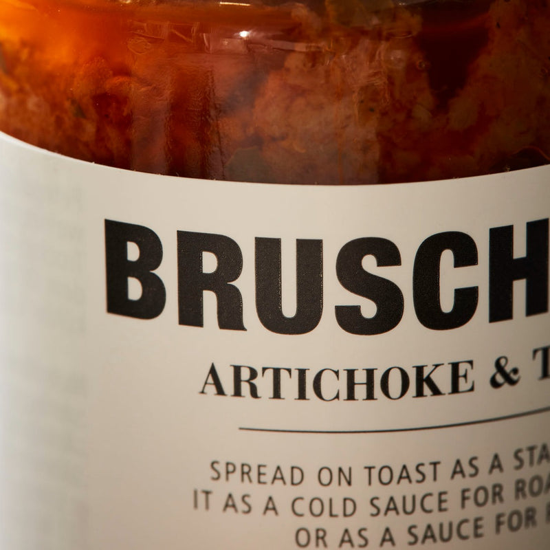 BRUSCHETTA - ARTICHOKE & TOMATO