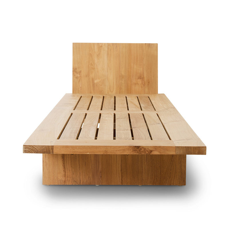 OUTDOOR DAYBED TEAK, BOTANICAL - ON REQUEST