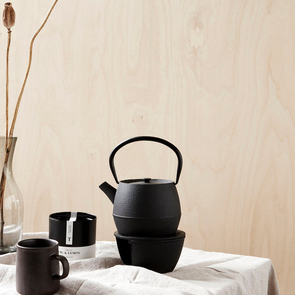 TEAPOT - CAST/BLACK