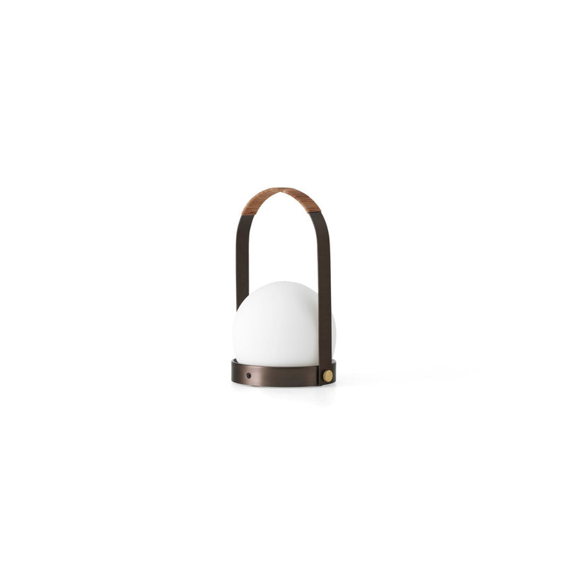 CARRIE PORTABLE TABLE LAMP - BRONZED BRASS