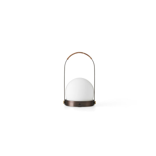 CARRIE PORTABLE TABLE LAMP - BRONZED BRASS