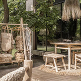THE PORTO SEAGRASS STOOL- NATURAL , M
