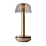 TWO TABLE LIGHT GOLD PC SMOKED
