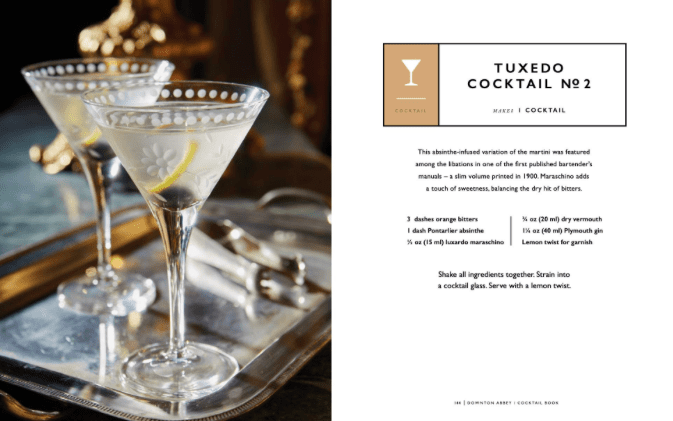 DOWNTON ABBEY COCKTAIL BOOK