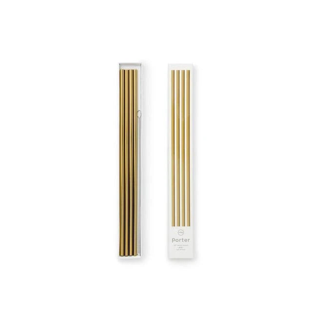 PORTER STRAW 10'' - GOLD