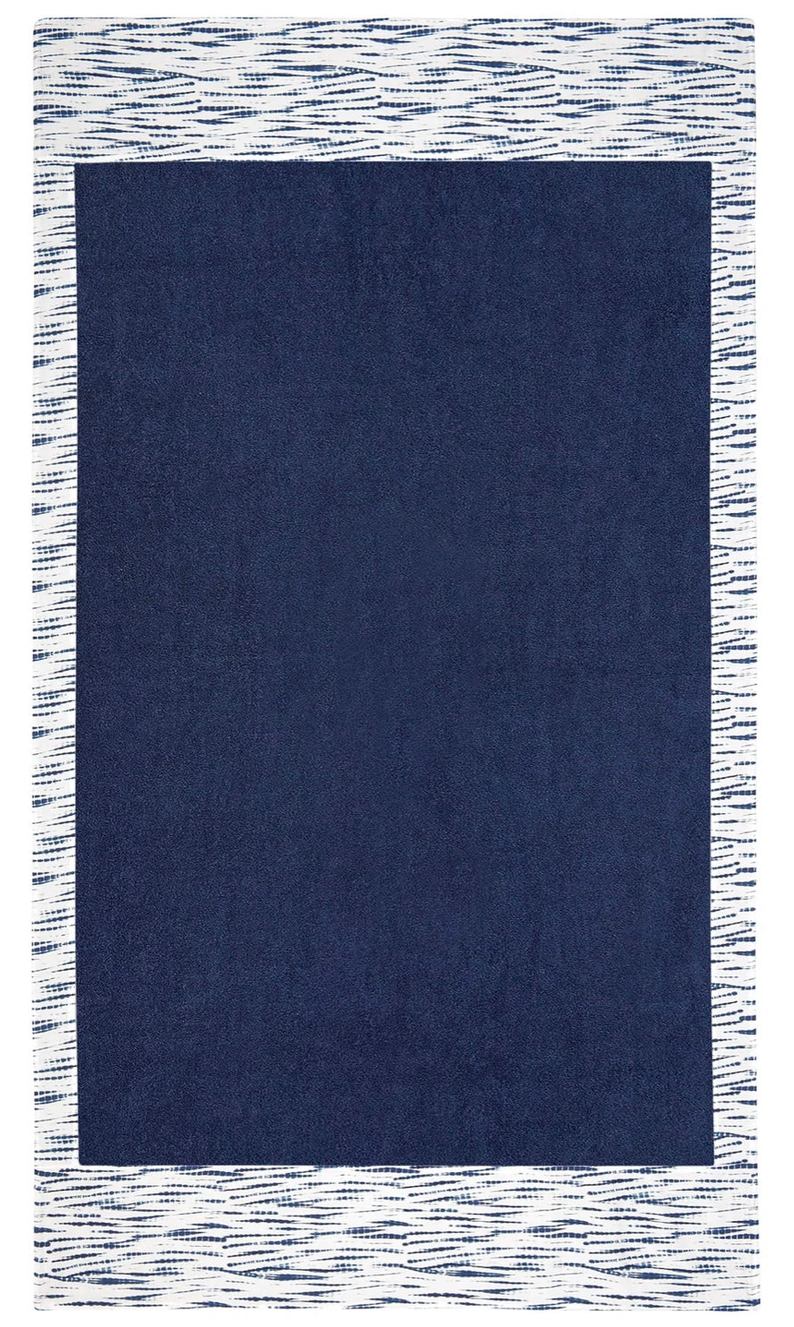 SUMMER BREEZE BLUE - HEAD TO TOE BEACH TOWEL