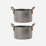 PRESENTATION KITCHEN POT - SET OF 2