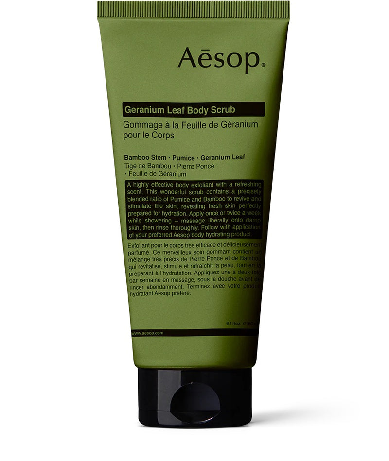 BODY SCRUB - GERANIUM LEAF
