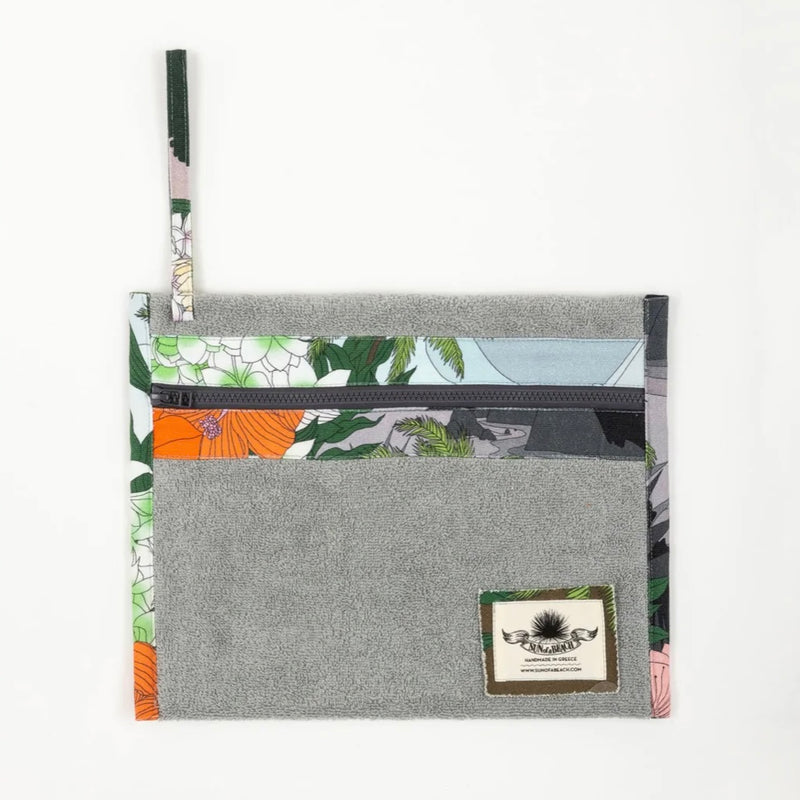 SURF N' TURF GREY - WATERPROOF POUCH